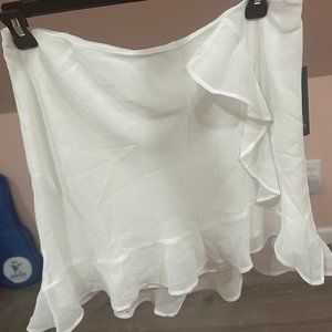 White skirt